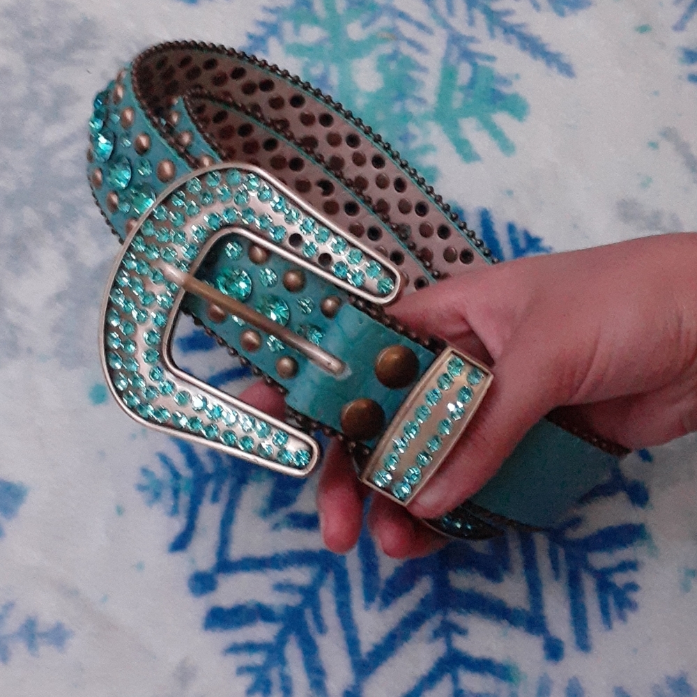 Rhinestone Belt